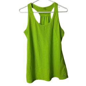 Xersion  Green Racerback Sporty Gymwear  Athletic Tank Top Sz S